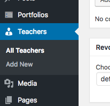 Add teachers to LMS wordpress