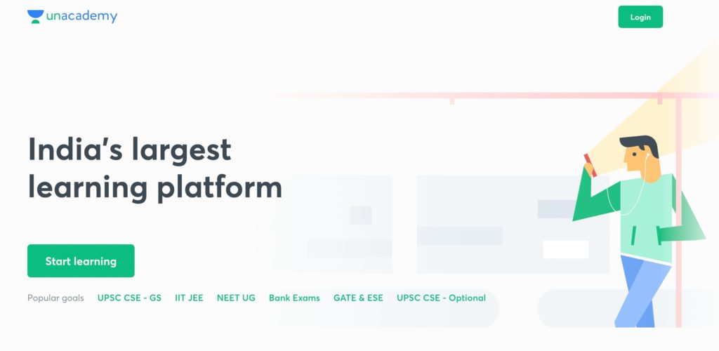 Unacademy study apps for students for learning