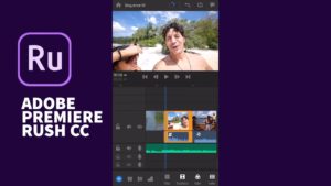 Adobe rush video editing software