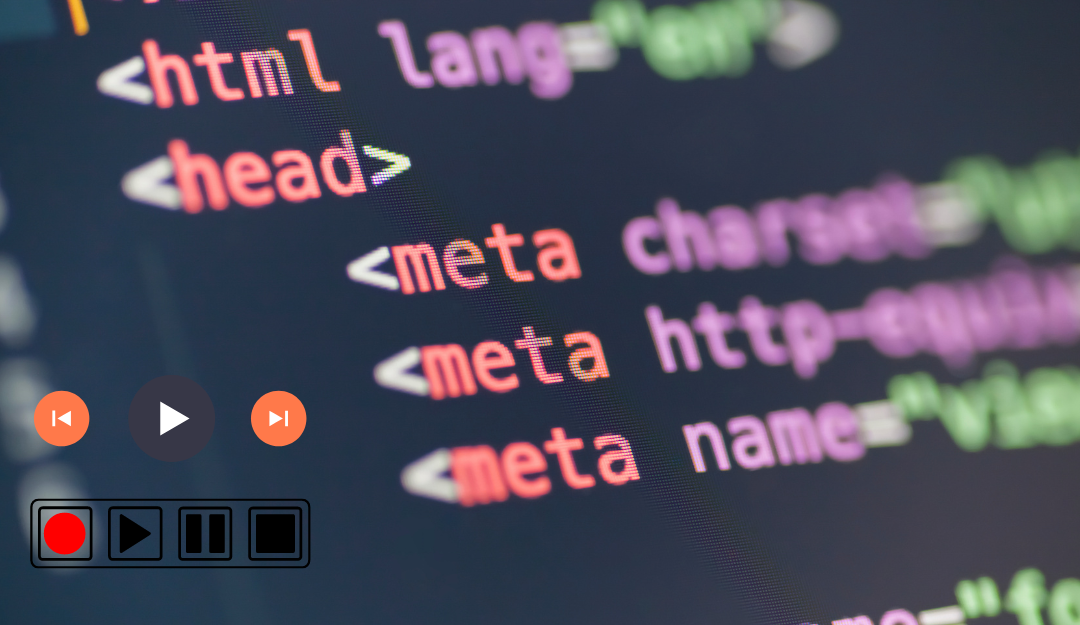 how to show video controls in html