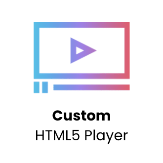 VdoCipher custom HTML5 video player