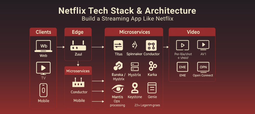 Netflix Tech Stack & Architecture