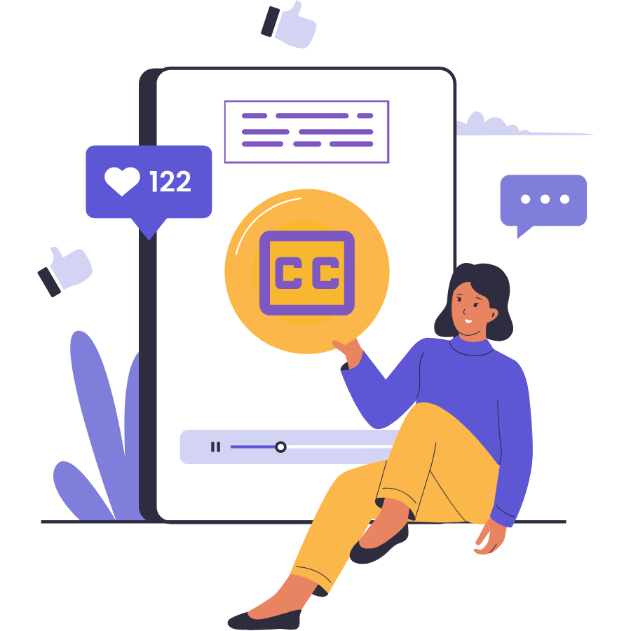 Subtitles or Captions to Videos banner image