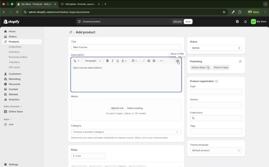 Paste Embed Code
