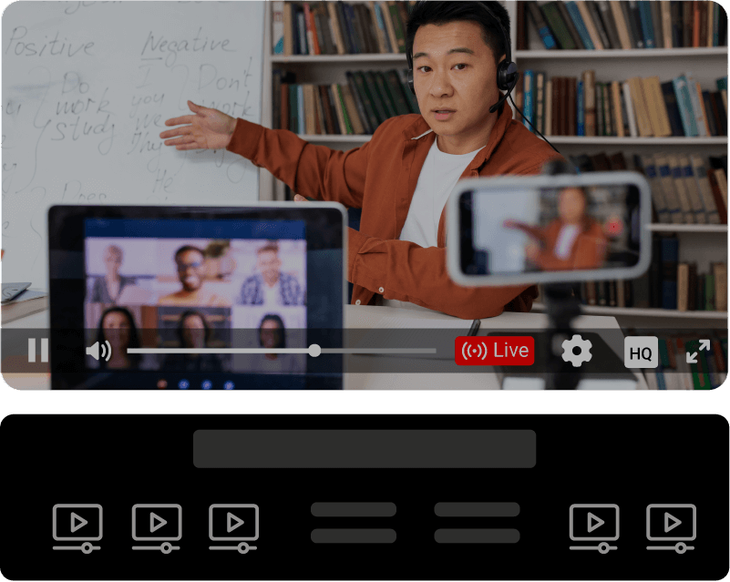Mobile App Live Streaming