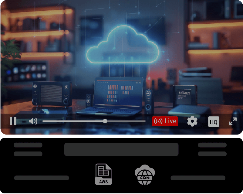 Mobile App Live Streaming