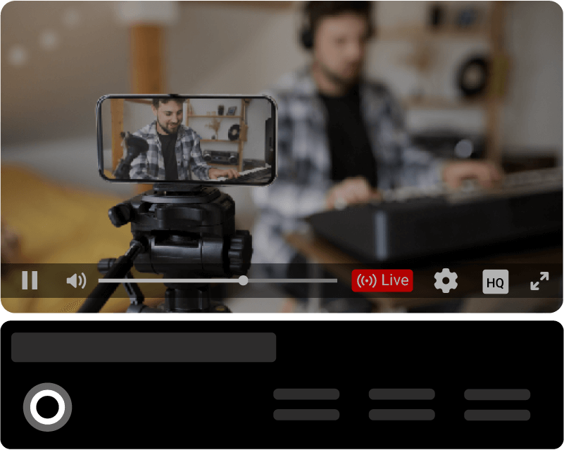 Mobile App Live Streaming