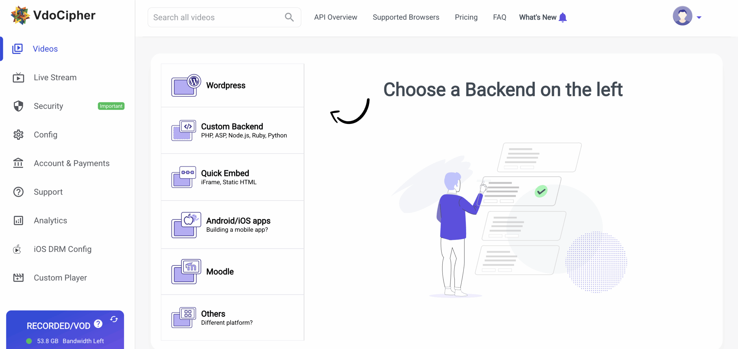 Quick embed option