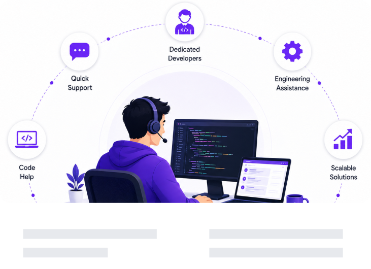 Dedicated developer support